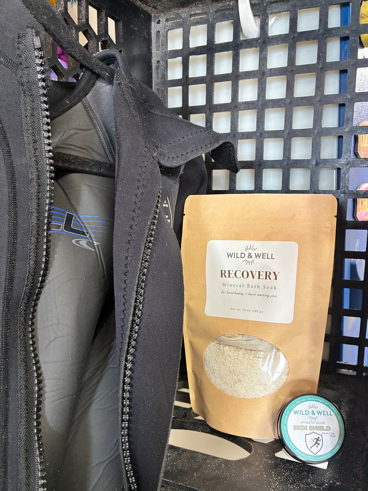 Wild & Well mineral bath soak for post-training recovery ritual