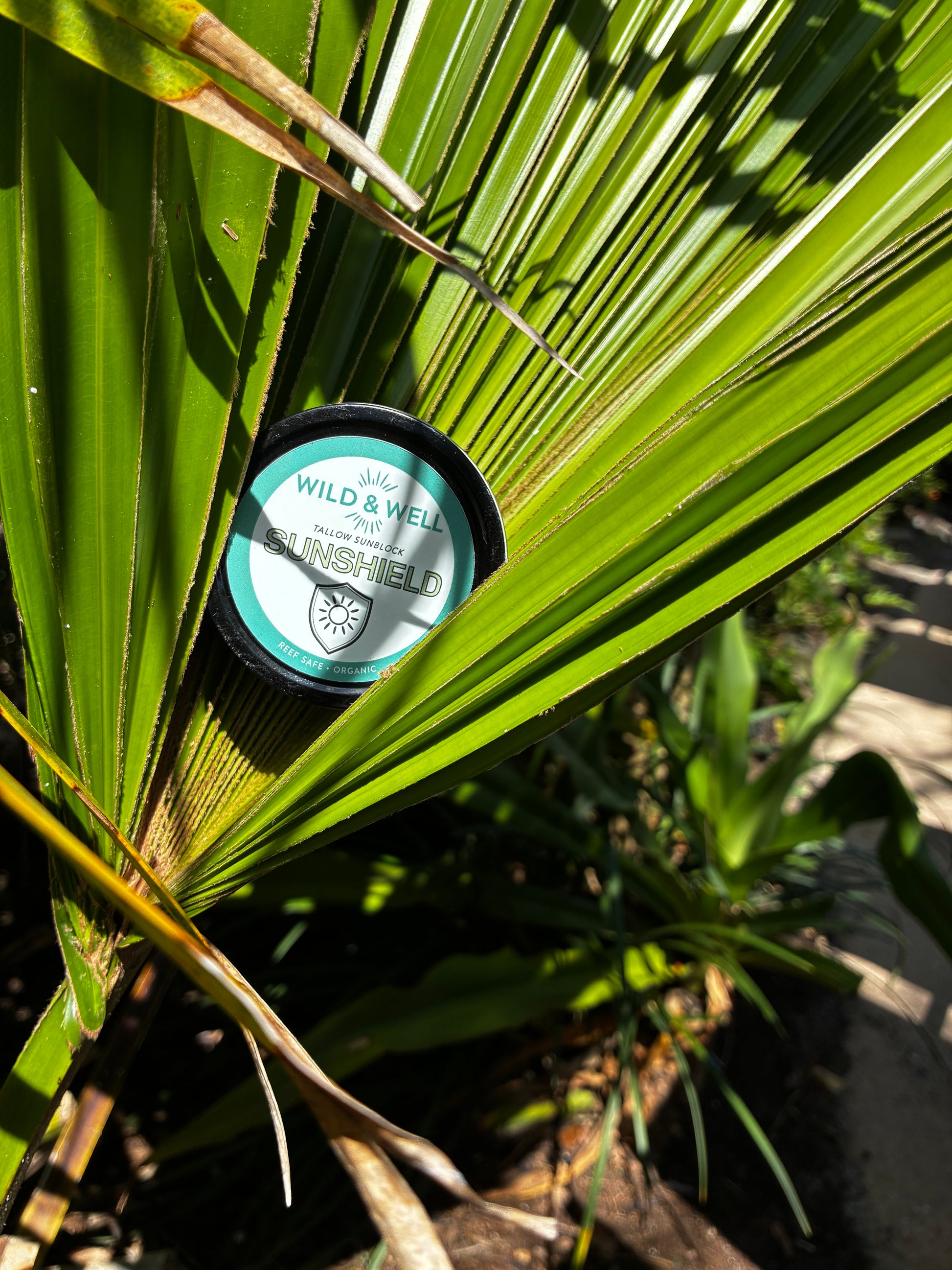 Wild & Well Sunshield balm for outdoor skin care